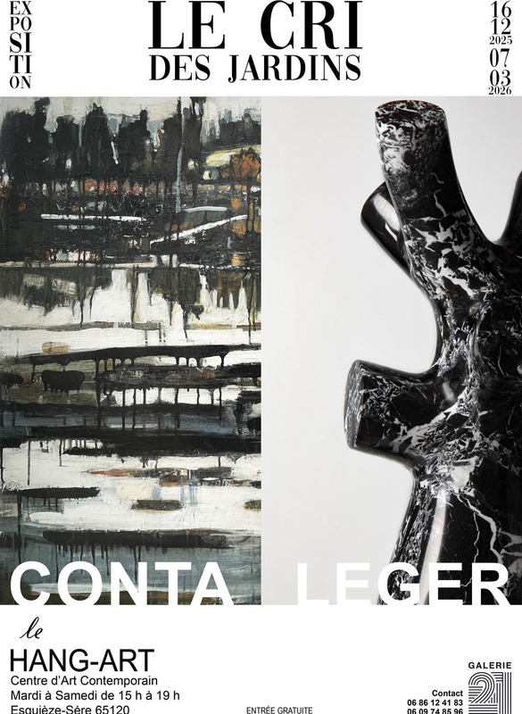 Affiche conta leger galerie 21